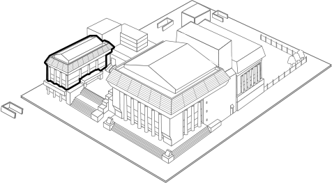 Image showing the location of Sejong M Theater on the Sejong Center for the Performing Arts layout