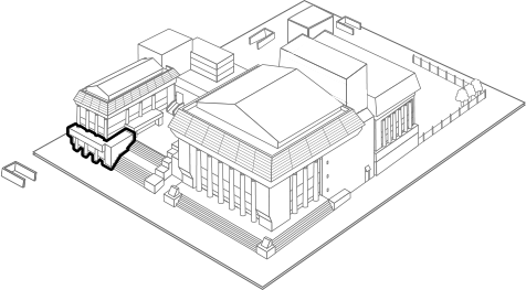 Image showing the location of Sejong Museum of Art Building 1 in the Sejong Center for the Performing Arts layout