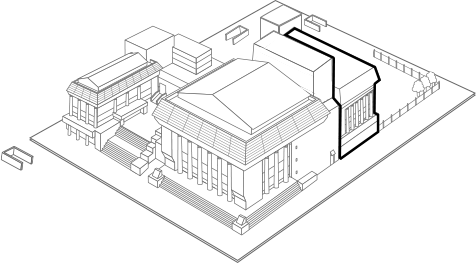 Image showing the location of Sejong Arts Building on the Sejong Center for the Performing Arts layout
